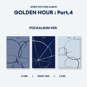 ATEEZ 에이티즈 미니 13집 GOLDEN HOUR Part.4 포카앨범