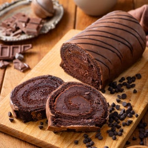 봄날엔 초코퐁당 초코초코 롤케이크 (400g)