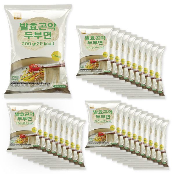 빼빼곤약 발효곤약 두부면 성분 분석