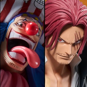 [9월출시 2종세트] 반프레스토 원피스 그란디스타 샹크스 버기 피규어 사황