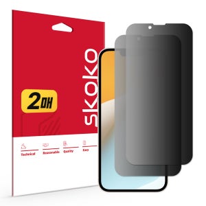 사생활보호 강화 PET 프라이버시 액정보호필름 아이폰17e, 2매입