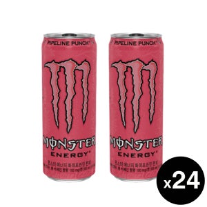 몬스터 에너지 파이프라인펀치, 355ml, 24개