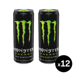 몬스터 에너지 에너지그린, 355ml, 12개