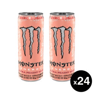 몬스터 에너지 피치킨, 355ml, 24개