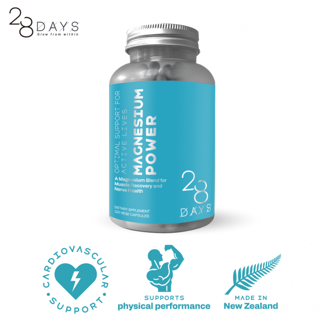 28데이즈 마그네슘 POWER 120캡슐 근육이완 숙면 2개