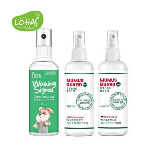 (반려견과 함께세트) 워킹시그널 110ml+무무스가드플러스 110ml,2개
