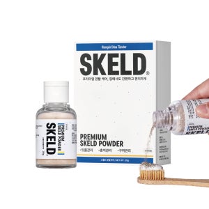 스켈드 프리미엄 가루치약 치과의료진 직접 개발