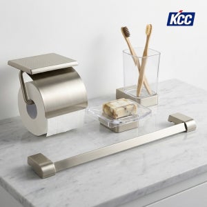 KCC 무광 욕실 액세서리 4종세트 서스 욕실 인테리어 프리미엄 HA-4600