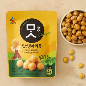CJ 맛밤 맛콩 병아리콩 건강간식 50g, 1개