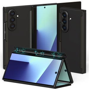 아이엠듀 힌지보호 슬림 케이스 블랙, 갤럭시Z 트라이폴드