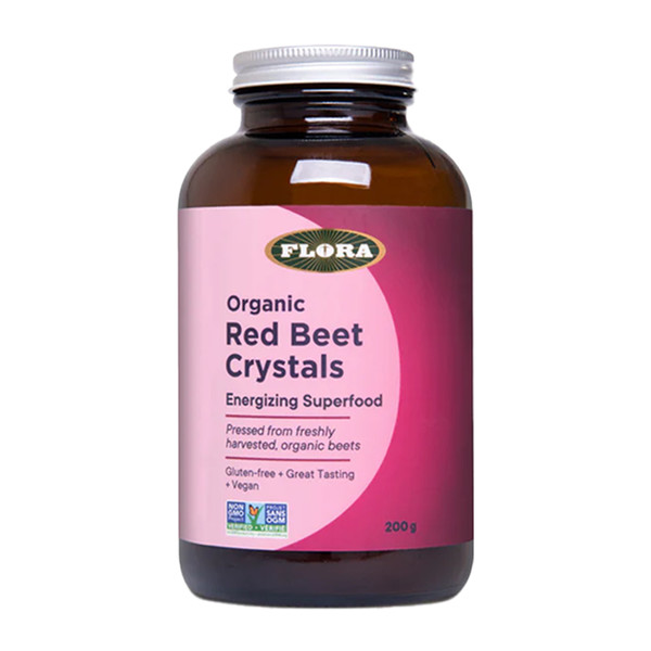 Flora 플로라 오가닉 슈퍼푸드 <b>레드 비트 크리스탈</b> Red Beet 200g 3개