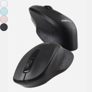 panwest 고감도 끊김없는 무소음 무선마우스 사무실 독서실 조용한 무선 마우스 스터디카페용