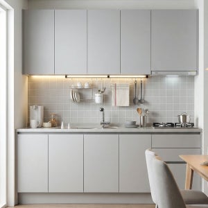 2.4M 싱크대 사무실 원룸 일자형 주방