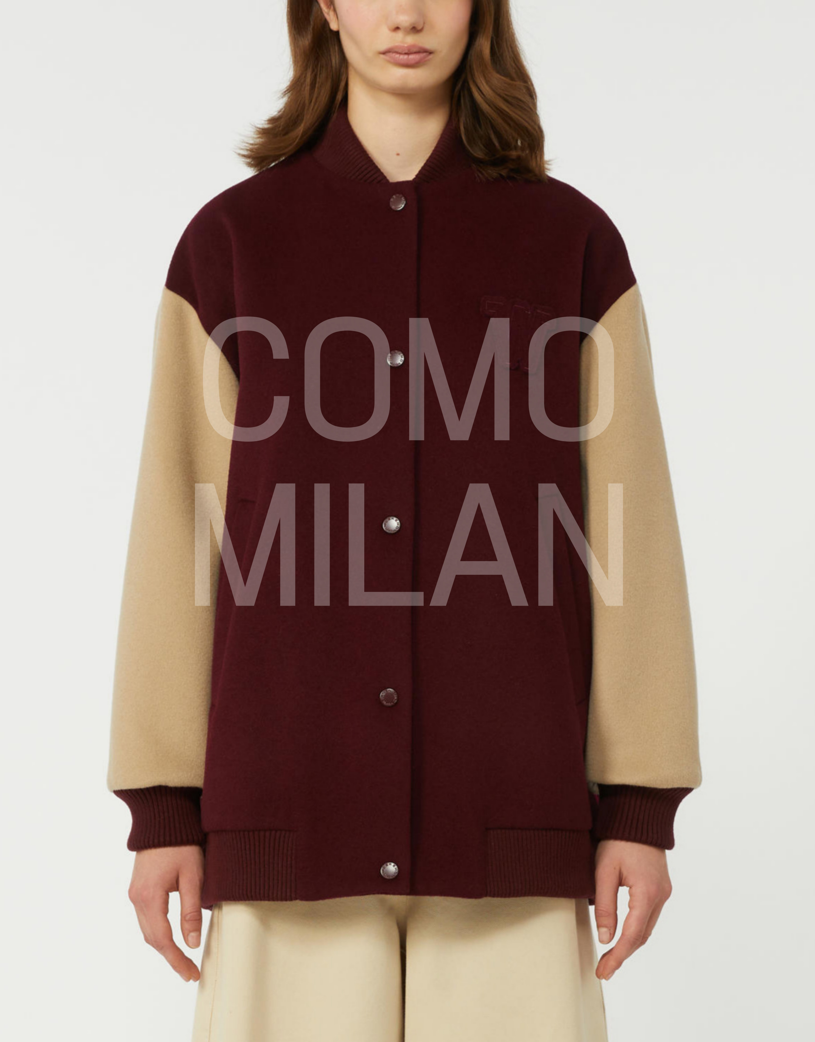 26SS 위크엔드 막스마라 WKDELLISSE 엘리쎄 더블 울 봄버 재킷 038 레드 MAX MARA WKDELLISSE 038 RED (2컬러)