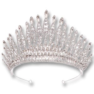 [반짝감성] 엘레강스 크리스탈크라운 셀프 웨딩 왕관 티아라