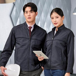 피오젠 봄 가을 작업복 춘추 작업복 스트레치원단 냉감 점퍼 상의 PS-J059 사무복