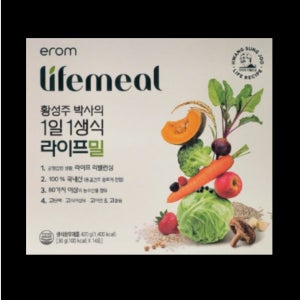 황성주 생식 식사대용 아침대용 이롬 라이프밀