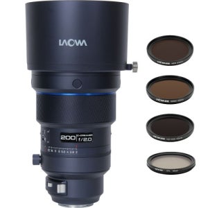 라오와 200mm F2 AF FF 소니 FE 오토포커스 + 필터세트
