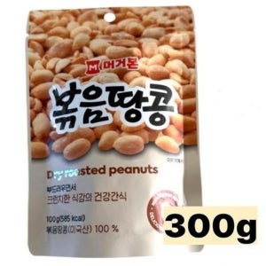 [스타몽키] 머거본 꿀맛과 커피맛 택1, 달콤함과 향긋함 볶음땅콩, 300g, 4개
