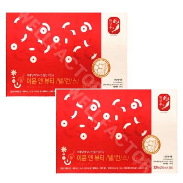 상세페이지참조한삼수 <b>이뮨</b>앤뷰티 밸런스 <b>10ml</b> 30포 x 2박스