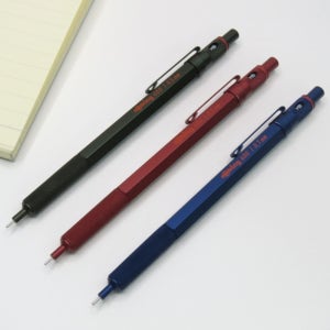 ROTRING 로트링 600 샤프 0.5 0.7mm (RED, BLUE, GREEN) 제도 샤프 학생 필기구 각인 선물 [각인 선물 포장 포함]