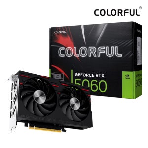 COLORFUL 컬러풀 지포스 RTX 5060 GAMING DUO D7 8GB 그래픽카드 도우정보