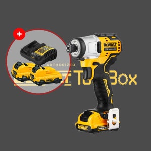 디월트 충전임팩드릴 DCF801D2 컴팩트 드라이버 BL 12V 2.0A 배터리 2개