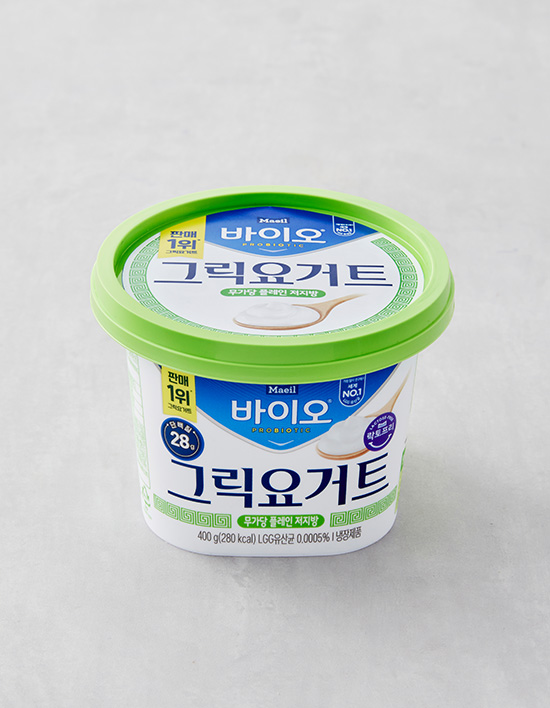 매일유업 바이오 그릭요거트 무가당 플레인 저지방 성분 분석