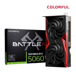 컬러풀 지포스 RTX 5060 Ti Battle AX DUO 16GB 도우정보