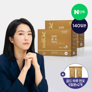 [10일분 추가증정] 듀오락 골드 하루 한 포 생존력 강한 유산균 70포, 2개