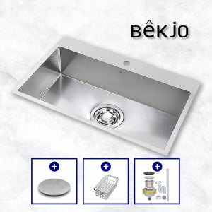백조 CESWSR8835 사각싱크볼 올스텐배수구 엠보코팅 엣지 리폼볼
