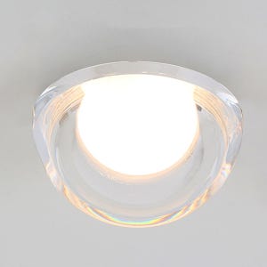 버블 미드센츄리 LED 다운라이트 타공 90mm(4인치) 8W, 클리어, 전구색