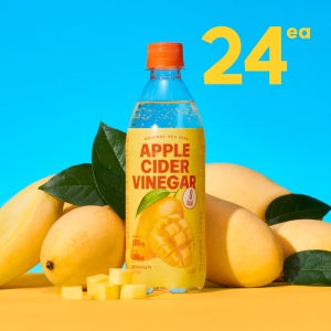 클룹 애사비소다 제로 탄산음료 망고, 500ml, 24개