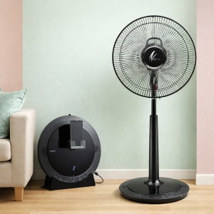 신일 스탠드형 선풍기 블루투스 스피커겸용 5엽날개 리모컨 타이머 SIF-C14MP