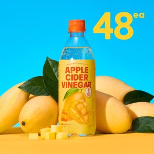 클룹 애사비소다 제로 탄산음료 망고, 500ml, 48개