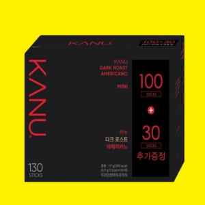 카누 미니 다크로스트 카누커피 130T