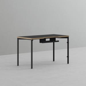 데스커 컴퓨터 책상 2.0 1200x600mm, 빈티지블랙