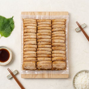 젠미야 차슈 슬라이스 1kg 일본 라멘 덮밥 토핑