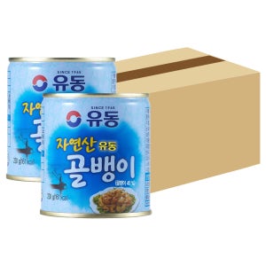 유동 자연산 골뱅이 230g, 24개