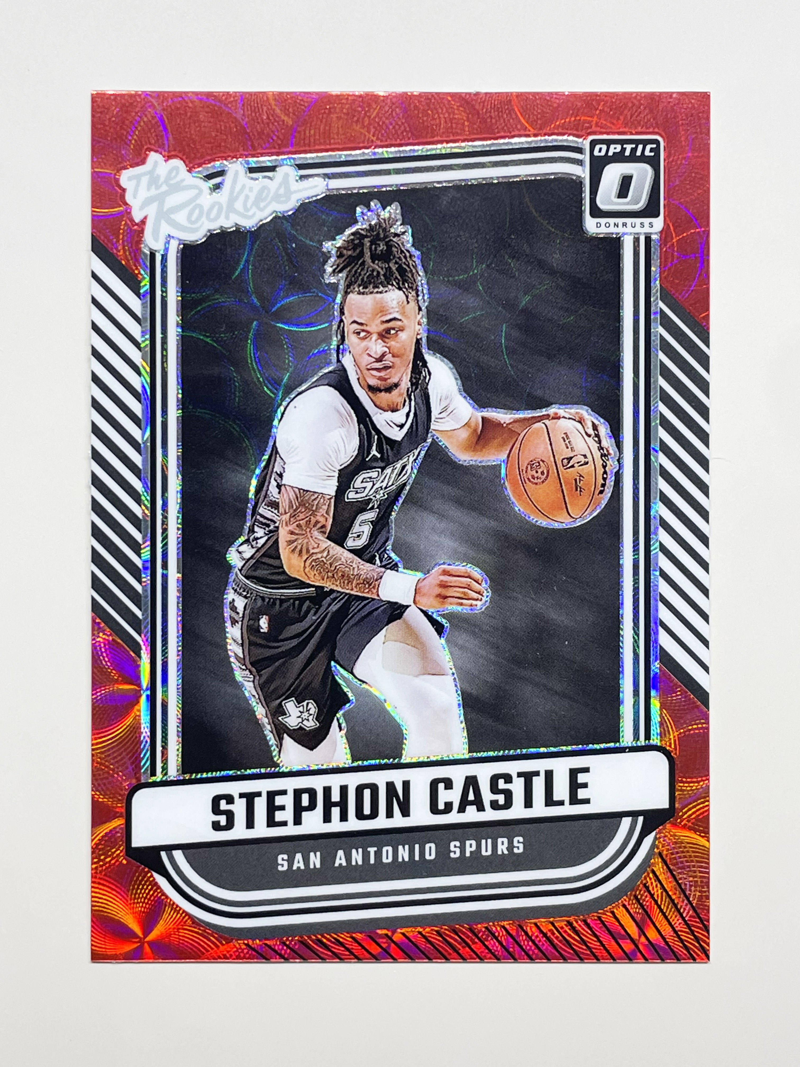 24 Donruss Optic The Rookies 4 Red Intl RC 스테판 캐슬