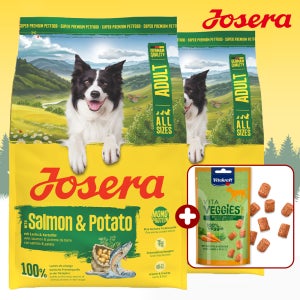 요세라독 연어 감자 저단백 소화잘되는 대형견 장건강 사료 3kg x 2개