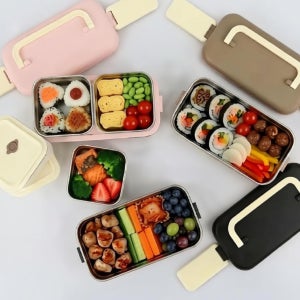 콩콩도시락 스텐 2단 도시락통