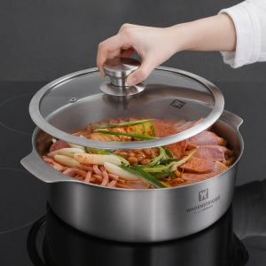 바겐슈타이거 파보일 통3중 IH 인덕션겸용 스텐 전골 냄비 26cm