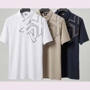 [PXG]국내배송 아울렛 남성 빅로고 냉감 카라 티셔츠