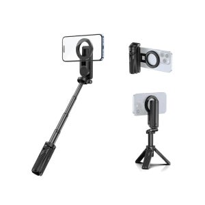 울란지 JJ03 맥세이프 휴대폰 미니 삼각대 스마트폰 셀카봉