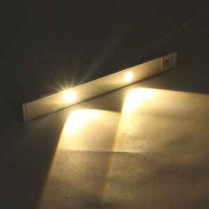 침실 무드등 무선 LED 센서등 30cm 화이트