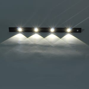 복도 싱크대 무선 LED 센서등 50cm 블랙