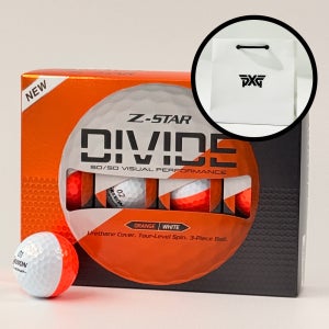 [쇼핑백] 스릭슨 2026년 Z-STAR9 DIVIDE 지스타9 3피스 반반 골프공 12구