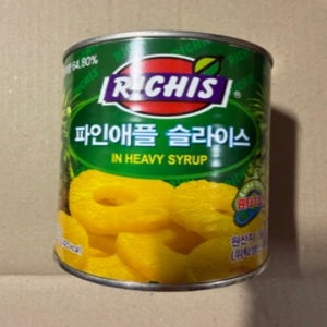 [청년푸드]리치스 파인애플 통조림 3k