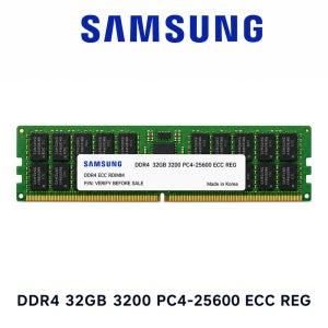 삼성전자 서버용 메모리 DDR4 32GB 3200 PC4 25600 ECC REG
